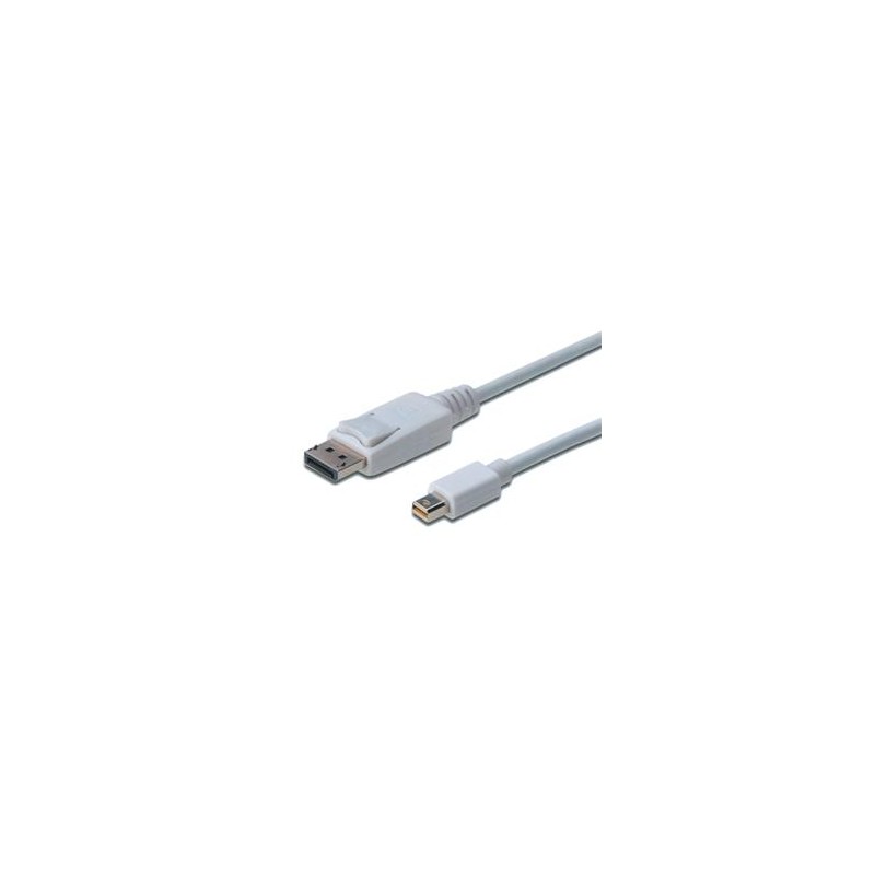 Digitus DisplayPort připojovací kabel, mini DP/M - DP/M 2.0m