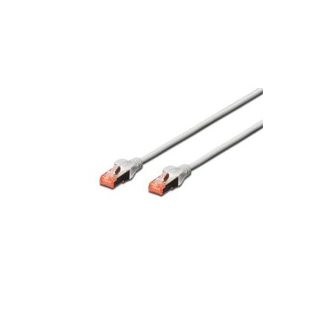Digitus Patch Cable, S-FTP, CAT 6, AWG 27/7, LSOH, Měď, šedý 10 m