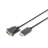 Digitus DisplayPort připojovací kabel, DP/M- DVI (24+1)/M 2.0m