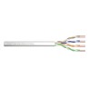 ASSNET100 CAT 5e U UTP instalační kabel, drát, délka 305M, Papírový Box, AWG 24/1, PVC barva šedá