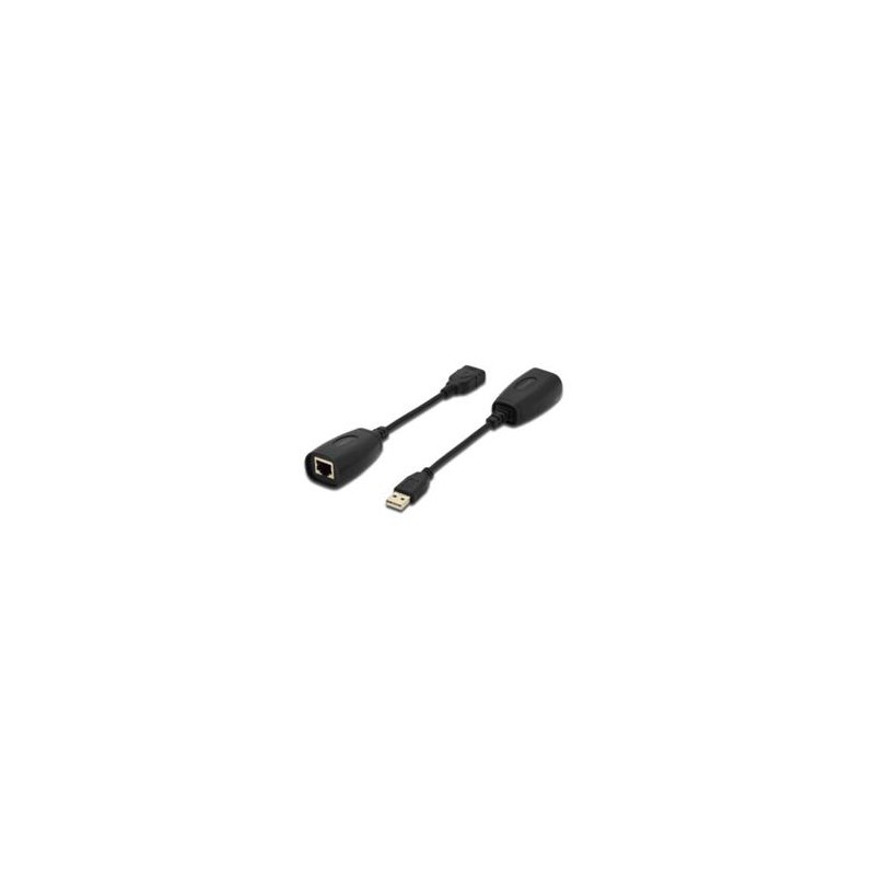 DIGITUS USB Extender, USB 1.1, prez Cat 5, 5e nebo Cat 6 UTP kabel, až 45 m / 150 ft