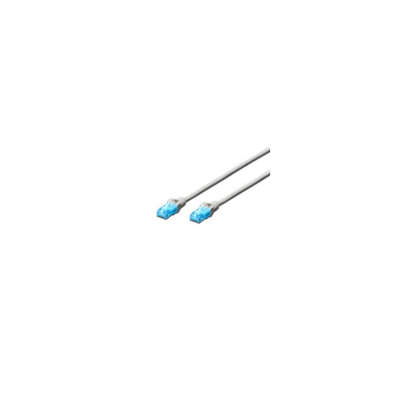 Digitus Ecoline Patch Cable, UTP, CAT 5e, AWG 26/7, šedý 30m, 1ks