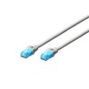 Digitus Ecoline Patch Cable, UTP, CAT 5e, AWG 26/7, šedý 7m, 1ks