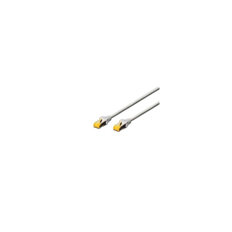 Digitus CAT 6A S-FTP patch cable, LSOH, Cu, AWG 26/7, Length 5m , color grey