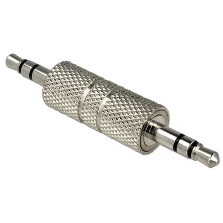 Delock Adapter Audio Stereo jack 3.5 mm male 3.5 mm 3 pin male