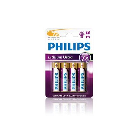 Philips baterie AA Ultra lithium - 4ks