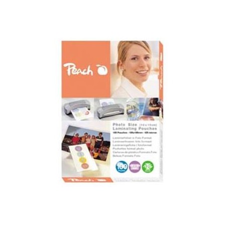 PEACH laminovací folie 10x15 cm Laminating Pouch Photosize, 125mic, 100ks