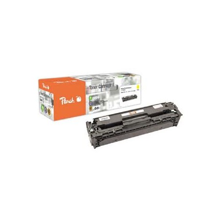 PEACH kompatibilní toner HP CE322A, No 128A, žlutá, 1300 výnos