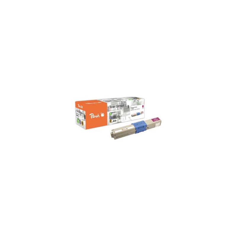 PEACH kompatibilní toner OKI 44469705, magenta, 2000 výnos