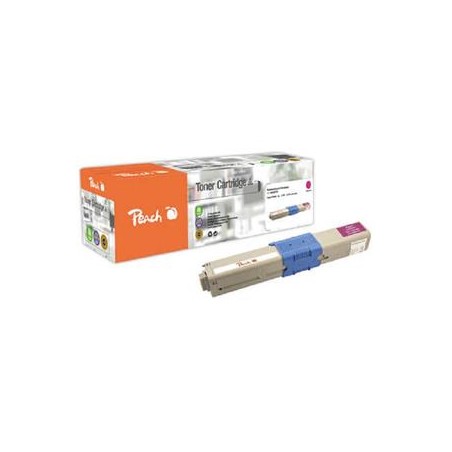 PEACH kompatibilní toner OKI 44469705, magenta, 2000 výnos