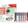 PEACH kompatibilní cartridge Canon PGI-525/CLI-526 MultiPack Plus, 3xBlack,Cyan,Magenta,Yellow, 2x19ml, 4x10ml