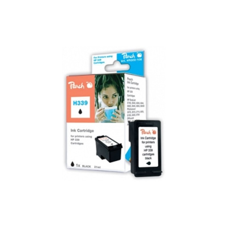 PEACH kompatibilní cartridge HP C8767E No.339, Black, 26 ml