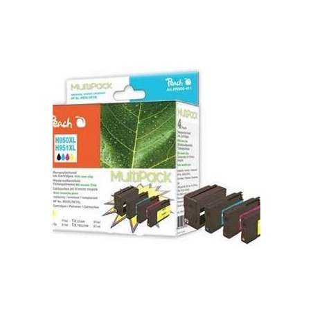 PEACH kompatibilní cartridge HP No.950XL/951XL MultiPack Ink level