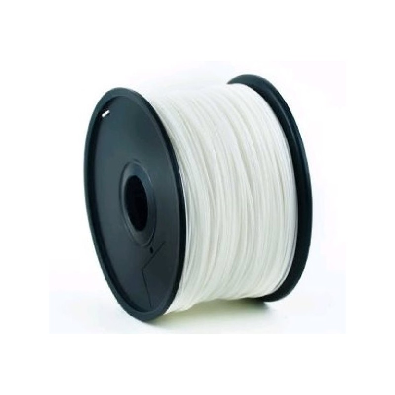 Gembird Tisková struna (filament), PLA, 1,75mm, 1kg, bílá