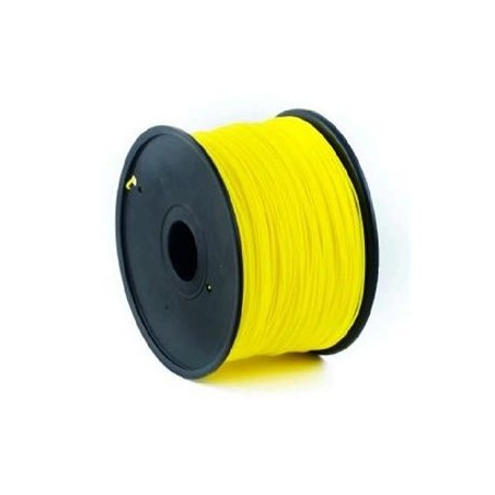 Gembird Tisková struna (filament), ABS, 1,75mm, 1kg, žlutá