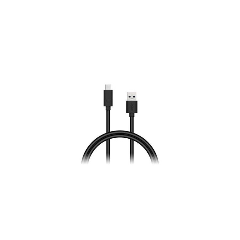 CONNECT IT Wirez USB C (Type C) - USB, tok proudu až 3A !,černý, 2 m