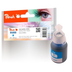 PEACH kompatibilní cartridge Brother CISS BT5000, azurová , Brother CISS BT5000, azurová PI500-181, 50ml