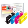 PEACH kompatibilní cartridge HP No. 903, Multi-Pack1x bk,c,m,y