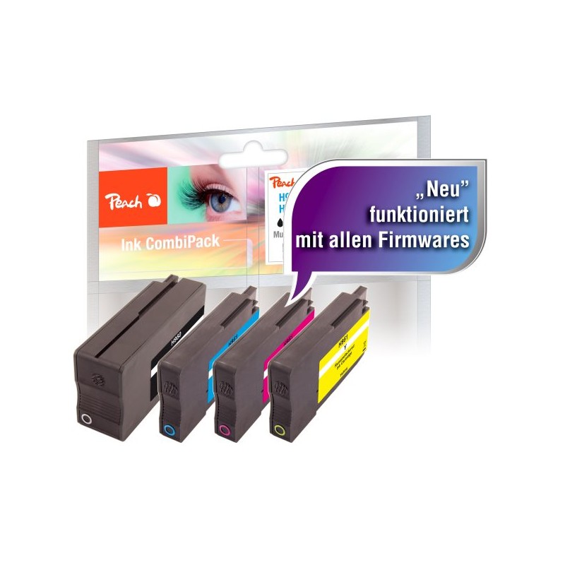 PEACH kompatibilní cartridge HP No. 950/951, Multi-Pack-Plus, bk,c,m,y 1x46/3x14ml