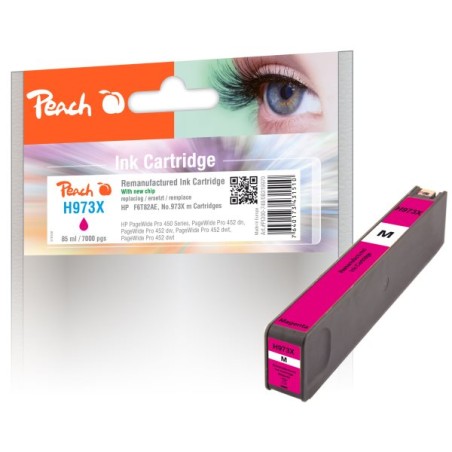 PEACH kompatibilní cartridge HP No. 973X, purpurová, F6T82AE, 85ml