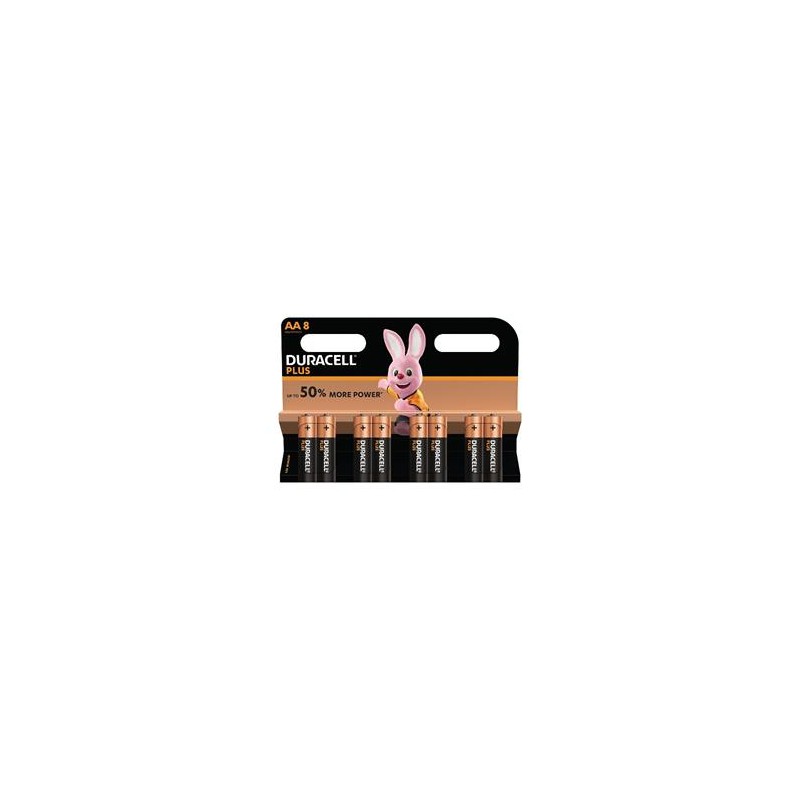Duracell MN1500B8 Duracell Plus AA 8 Pack