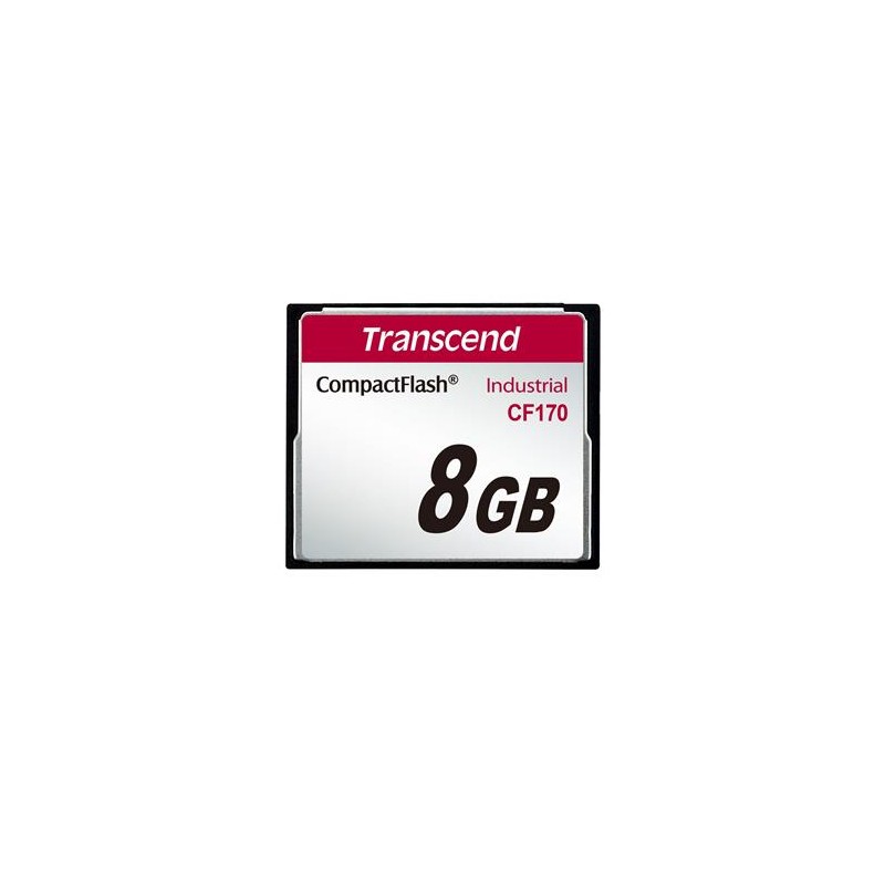 Transcend 8GB INDUSTRIAL CF CARD CF170 paměťová karta (MLC)