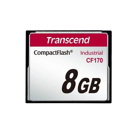 Transcend 8GB INDUSTRIAL CF CARD CF170 paměťová karta (MLC)