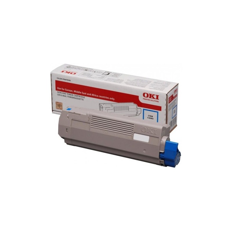 OKI originální toner 46507615, cyan, 11500str.