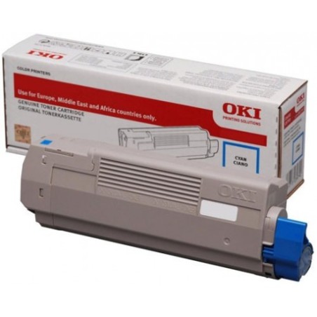 OKI originální toner 46507615, cyan, 11500str.