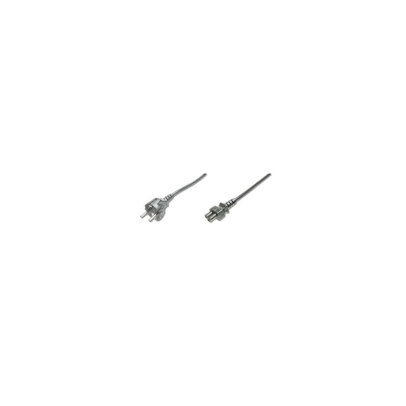 Digitus Napájecí kabel, CEE 7/7 (Typ-F) - C5 M / F, 0,75 m, H05VV-F3G 0,75qmm, bl