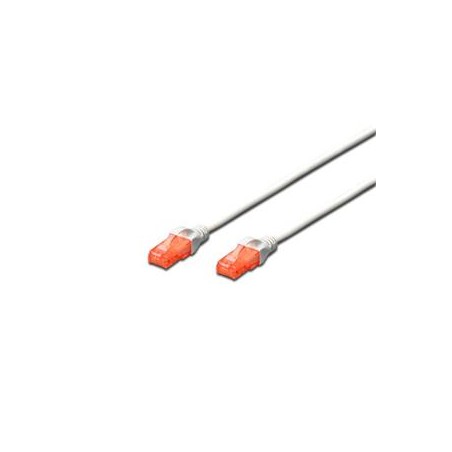Digitus CAT 6 S-FTP patch cable, Cu, LSZH AWG 27/7, length 0.5 m, color white