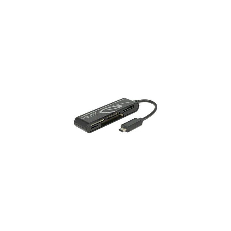 Delock USB 2.0 čtečka karet USB Type-C samec 5 slotů