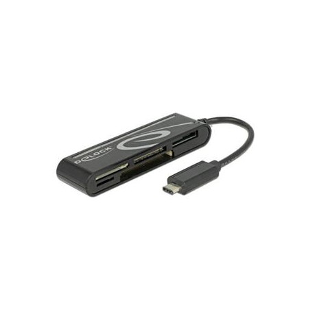 Delock USB 2.0 čtečka karet USB Type-C samec 5 slotů