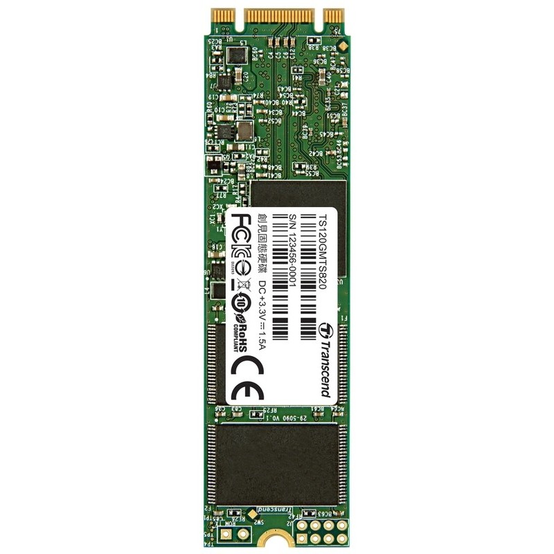 TRANSCEND SSD MTS820 120GB, M.2 2280, SATA III 6Gb/s, TLC, bulk