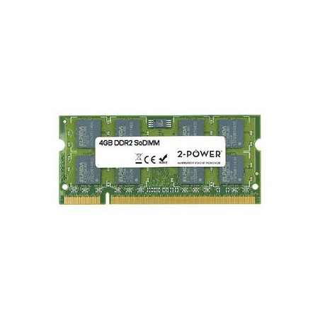 2-Power 4GB PC2-6400S 800MHz DDR2 CL6 SoDIMM 2Rx8 (DOŽIVOTNÍ ZÁRUKA)