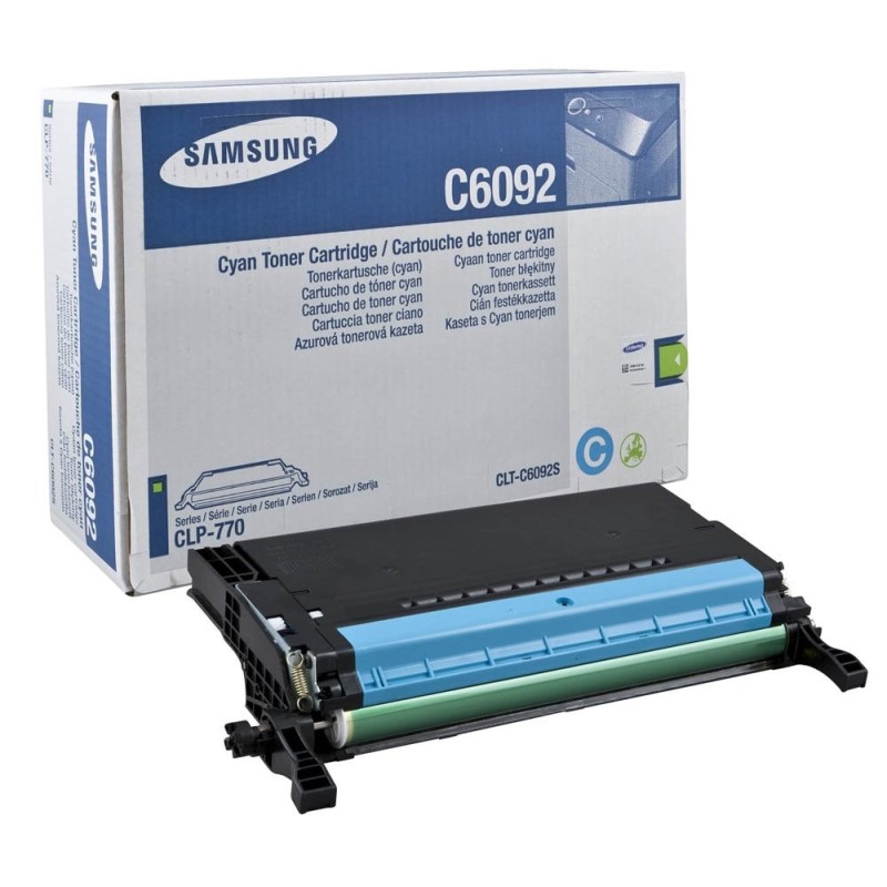 HP - Samsung CLT-C6092S Cyan Toner Cartrid (7,000 pages)