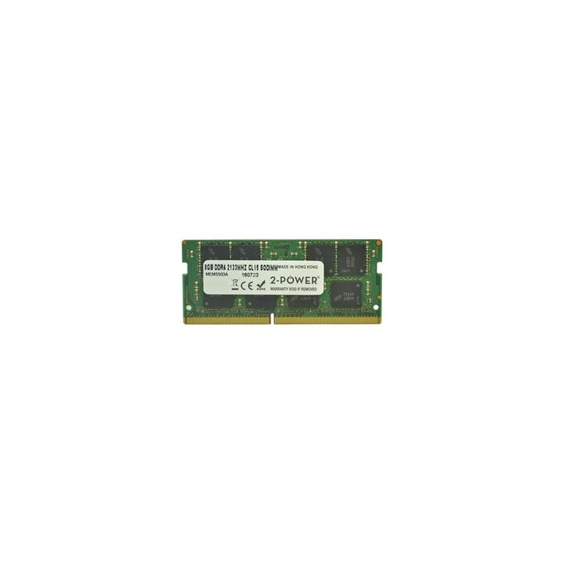 2-Power 8GB PC4-17000S 2133MHz DDR4 CL15 Non-ECC SoDIMM 2Rx8 (DOŽIVOTNÍ ZÁRUKA)