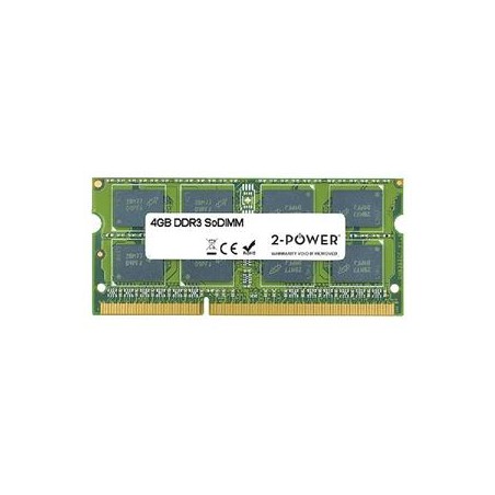 2-Power 4GB MultiSpeed 1066/1333/1600 MHz DDR3 SoDIMM 2Rx8 (1.5V / 1.35V) (DOŽIVOTNÍ ZÁRUKA)