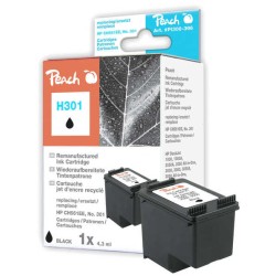 PEACH kompatibilní cartridge HP CC561EE, No.301, black, 5.7ml