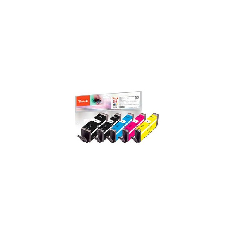 PEACH kompatibilní cartridge Canon PGI-570/CLI-571 MultiPack, bk, pbk, c, m, y