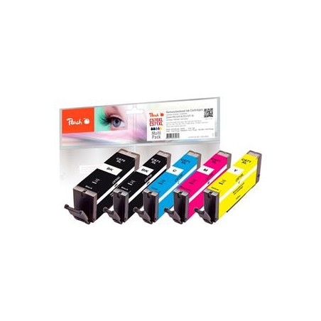 PEACH kompatibilní cartridge Canon PGI-570XL/CLI-571XL MultiPack, bk, pbk, c, m, y