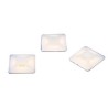 Fixapart CTMB 02 - samolepící příchytka pro stahovací pásky 4.8mm, 28x28mm, bílá