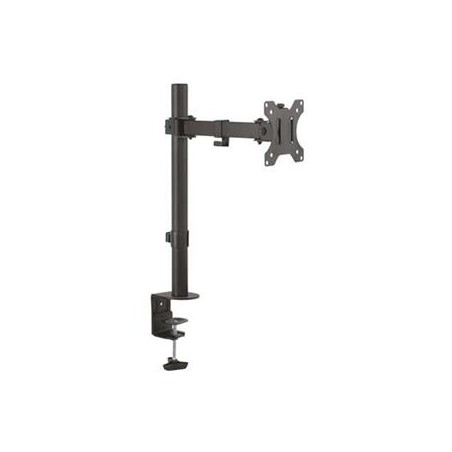 CONNECT IT SingleArm stolní držák na 1 monitor, tyč , ČERNÝ