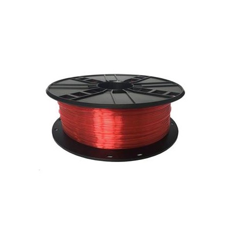 GEMBIRD Tisková struna (filament), PETG, 1,75mm, 1kg, červená