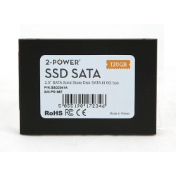 2-Power SSD 128GB 2.5" SATA III 6Gbps (Read 500MB/s, Write500MB/s) 3 YEARS WARANTY