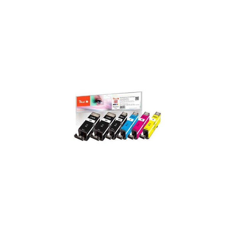 PEACH kompatibilní cartridge Canon PGI-520/CLI-521 MultiPack Plus