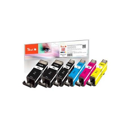 PEACH kompatibilní cartridge Canon PGI-520/CLI-521 MultiPack Plus