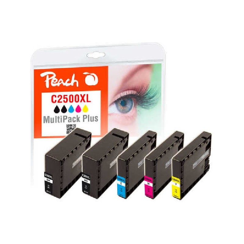 PEACH kompatibilní cartridge Canon PGI-2500XL MultiPack Plus