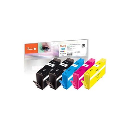PEACH kompatibilní cartridge HP No 655 MultiPack Plus, 2xbk, c, m, y, 2x19ml, 3x12ml
