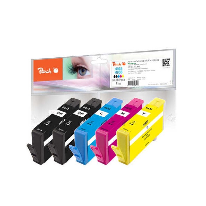 PEACH kompatibilní cartridge HP No 934/935 MultiPack Plus